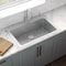 Ruvati 33"x22" Drop-in Topmount Kitchen Sink 16 Gauge SS Single Bowl RVM5001 - alternate 3